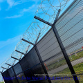 Powder Coated Prison Mesh Anti Climb Grille Fence High Security Fence.